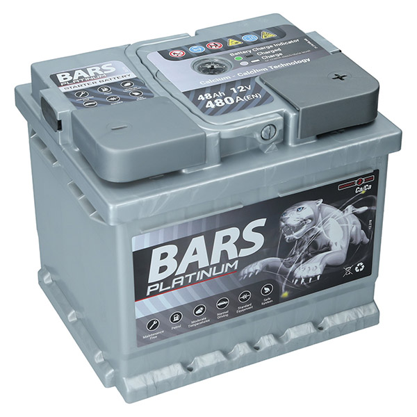 Bars Platinum 12V 48Ah 480A/EN Autobatterie Bars. TecDoc: .