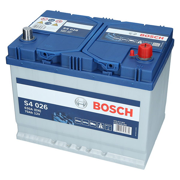 Bosch S4 026 | 12V 70Ah 630A/EN Autobatterie Bosch BS470