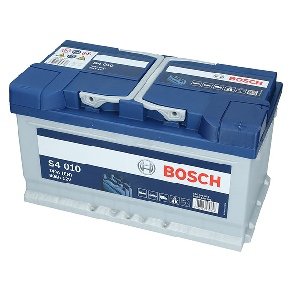 Batterie de voiture KSN BOSCH (S4 010, capacité: 80 Ah, 12 V)
