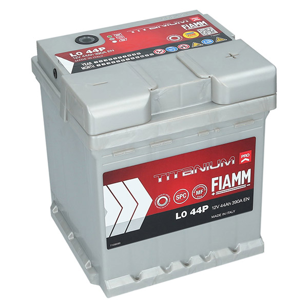 Fiamm Pro 12V 44Ah 390A/EN L0 44P Autobatterie Fiamm. TecDoc