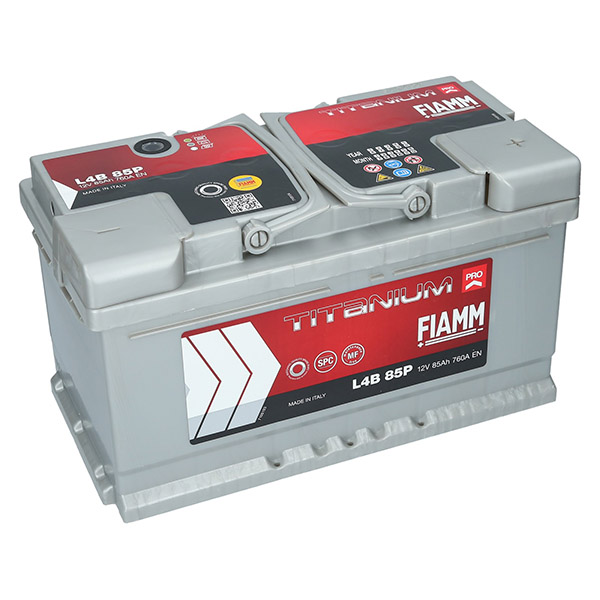 Fiamm Pro 12V 85Ah 760A/EN L4B 85P Autobatterie Fiamm. TecDoc: .