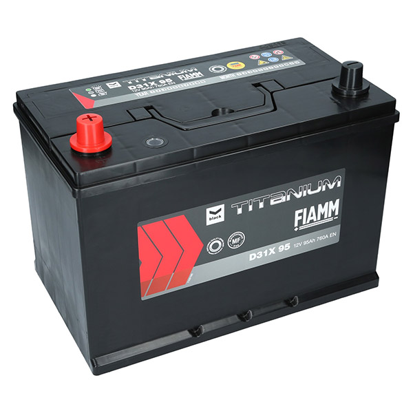 Fiamm Black 12V 95Ah D31X95 Autobatterie Fiamm. TecDoc: .