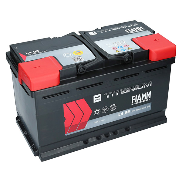 Fiamm Black 12V 95Ah 850A/EN L4 95 Autobatterie Fiamm. TecDoc: .