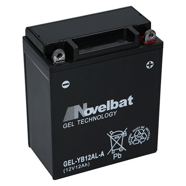 Novelbat GEL 12V 12Ah YB12AL-A Motorradbatterie Novelbat. TecDoc: .