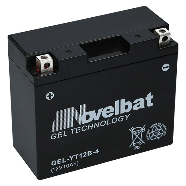 Novelbat GEL 12V 10Ah YT12B-4 Motorradbatterie Novelbat. TecDoc: .
