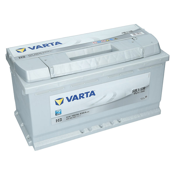 Varta H3, 12V 100Ah Silver Dynamic Autobatterie Varta. TecDoc: .