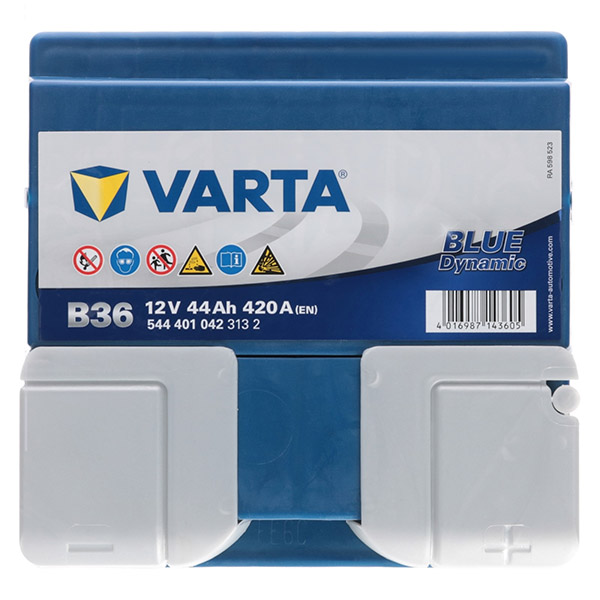 B36 Type 544.401.042 [12V44Ah] (175x175x190) Varta Blue Dynamic