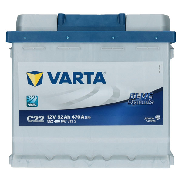 VARTA BLUE dynamic C22 Autobatterie Batterie Starterbatterie 12V