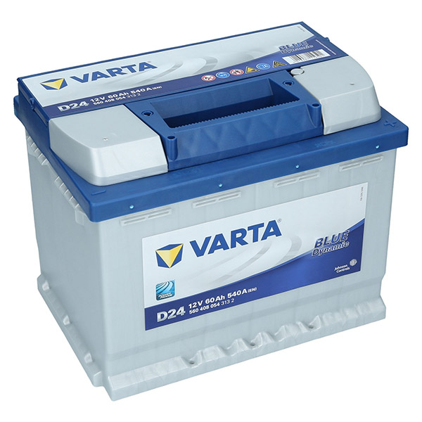 Varta D24, 12V 60Ah Blue Dynamic Autobatterie Varta. TecDoc: .