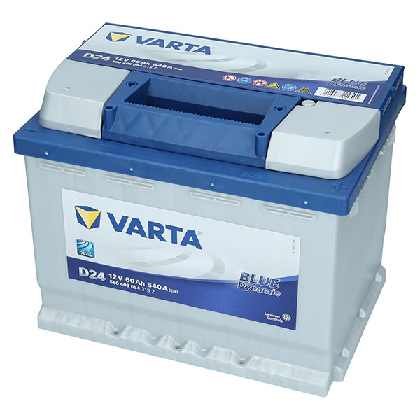Autobatterie Varta Blue Dynamic D24 60 Ah günstig kaufen bei HC