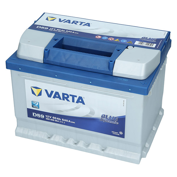 Varta D59, 12V 60Ah Blue Dynamic Autobatterie Varta. TecDoc: .