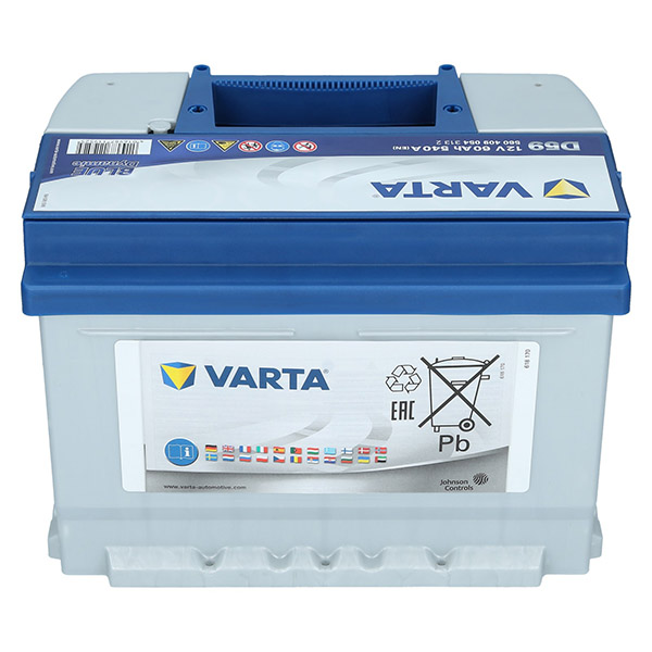 Varta D59  12V 60Ah Blue Dynamic Autobatterie Varta. TecDoc