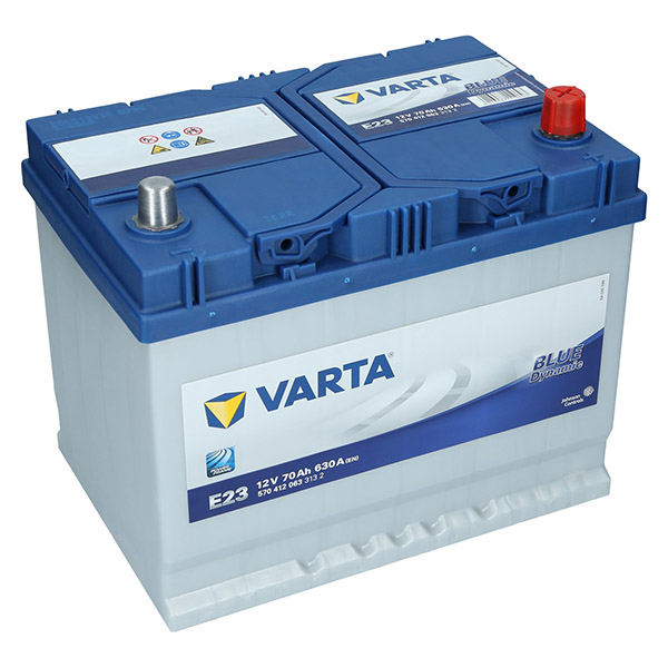 Varta E23 | 12V 70Ah Blue Dynamic Autobatterie Varta VBLU70