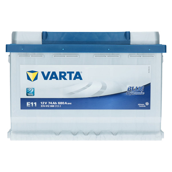 VARTA Blue Dynamic Batterie Autobatterie E11 Starterbatterie 12V 74Ah *NEU*  4016987119532