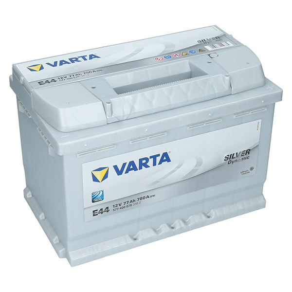 Varta E44, 12V 77Ah Silver Dynamic Autobatterie Varta. TecDoc: .