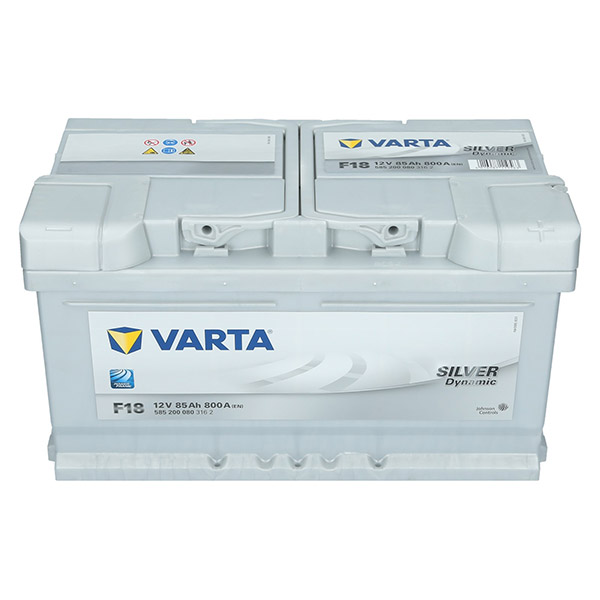 Varta F18 | 12V 85Ah Silver Dynamic Autobatterie Varta VSIL85