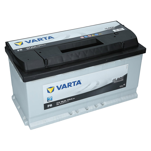 Varta F6  12V 90Ah Black Dynamic Autobatterie Varta. TecDoc