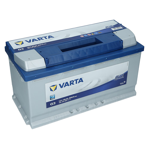 Varta G3 | 12V 95Ah Blue Dynamic Autobatterie Varta VBLU95