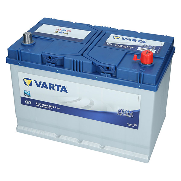 Varta G7, 12V 95Ah Blue Dynamic Autobatterie Varta. TecDoc: .