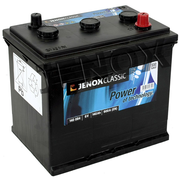 Jenox 6V 140Ah 900A/EN 140 084 LKW Batterie Jenox. TecDoc: .