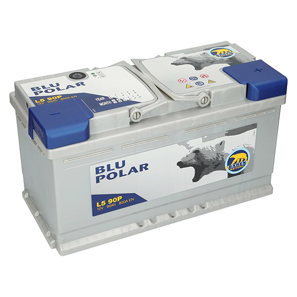 Bären Blu Polar 12V 90Ah 800A/EN L5 90P Autobatterie Bären. TecDoc: .