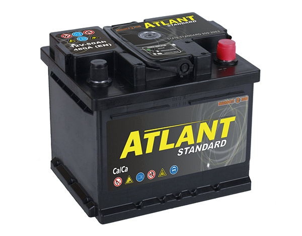 Atlant 12V 50Ah 480A/EN Autobatterie Atlant. TecDoc: .