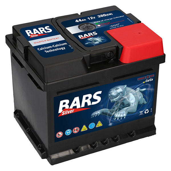 Bars Silver 12V 44Ah 380A/EN Autobatterie Bars. TecDoc: .