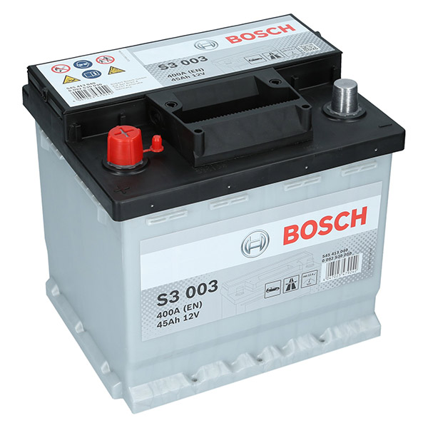 Bosch S3 003, 12V 45Ah 400A/EN Autobatterie Bosch. TecDoc: .
