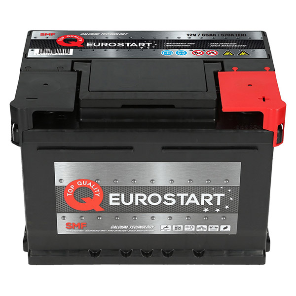 Eurostart SMF 12V 65Ah 570A/EN Autobatterie Eurostart. TecDoc