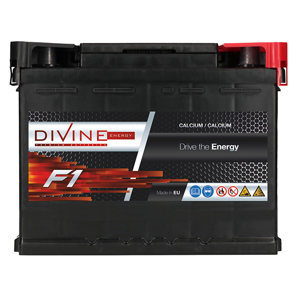F1 Divine 12V 60Ah 540A/EN Autobatterie Divine. TecDoc: .