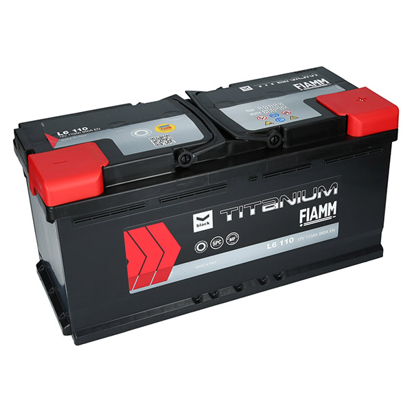 Fiamm Black 12V 110Ah 950A/EN L6 110 Autobatterie Fiamm. TecDoc