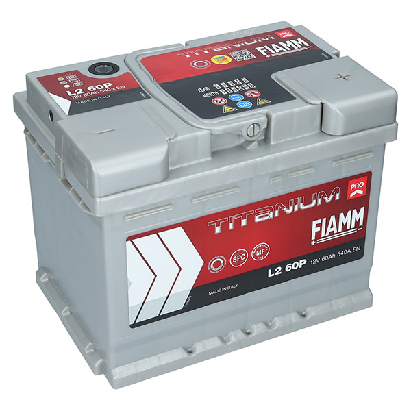Fiamm Pro 12V 60Ah 540A/EN L2 60P Autobatterie Fiamm. TecDoc: .
