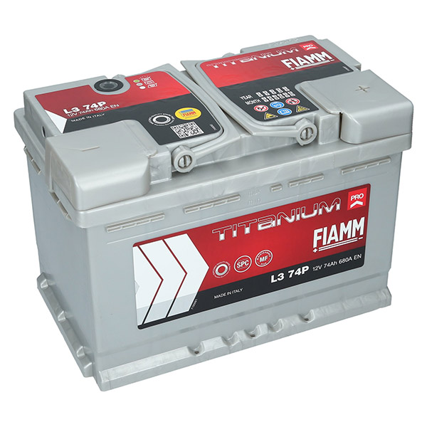 Fiamm Pro 12V 74Ah 680A/EN L3 74P Autobatterie Fiamm. TecDoc