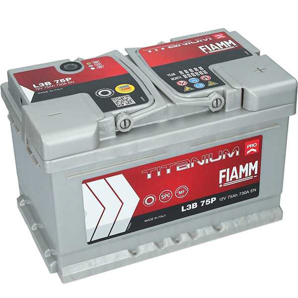 Fiamm Pro 12V 75Ah 730A/EN L3B 75P Autobatterie Fiamm. TecDoc: .