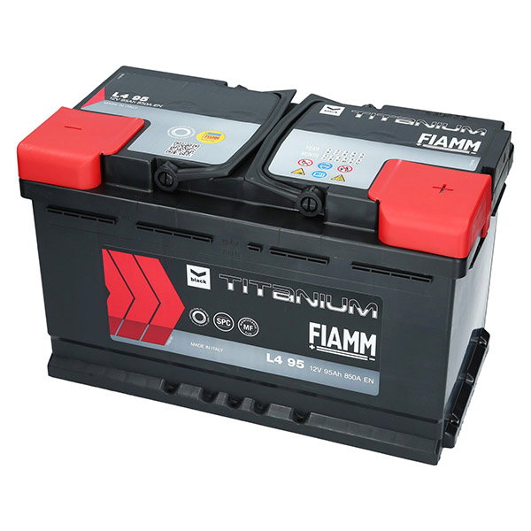 Fiamm Black 12V 95Ah 850A/EN L4 95 Autobatterie Fiamm. TecDoc
