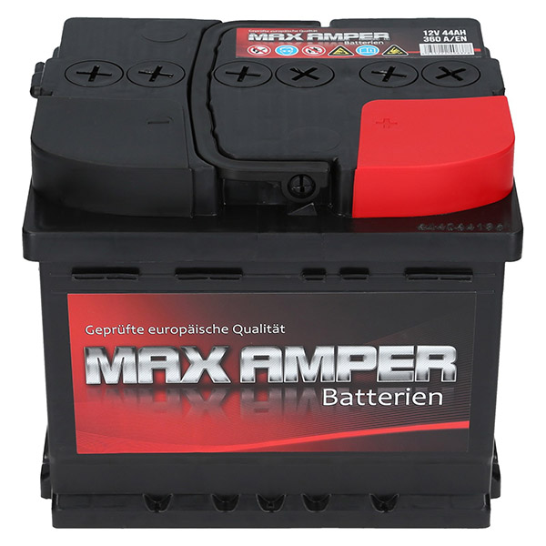 Maxamper 12V 44Ah 360A/EN Autobatterie Max Amper. TecDoc: .