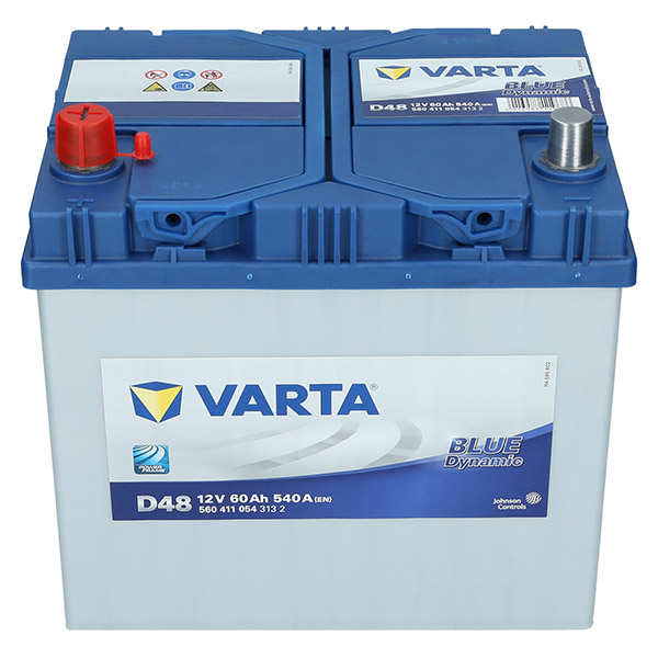 Varta D48  12V 60Ah Blue Dynamic Autobatterie Varta. TecDoc
