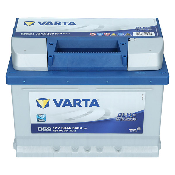Varta D59  12V 60Ah Blue Dynamic Autobatterie Varta. TecDoc