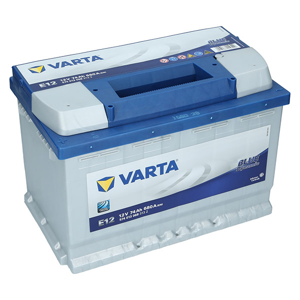 Varta E12 | 12V 74Ah Blue Dynamic Autobatterie Varta VBLU74