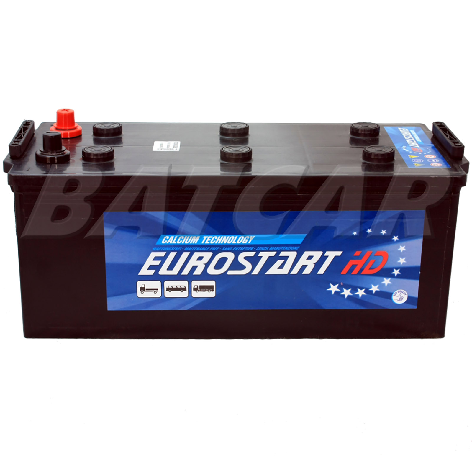 Autobatterie LKW Batterie EUROSTART 12V 200Ah 1200A//EN Starterbatterie